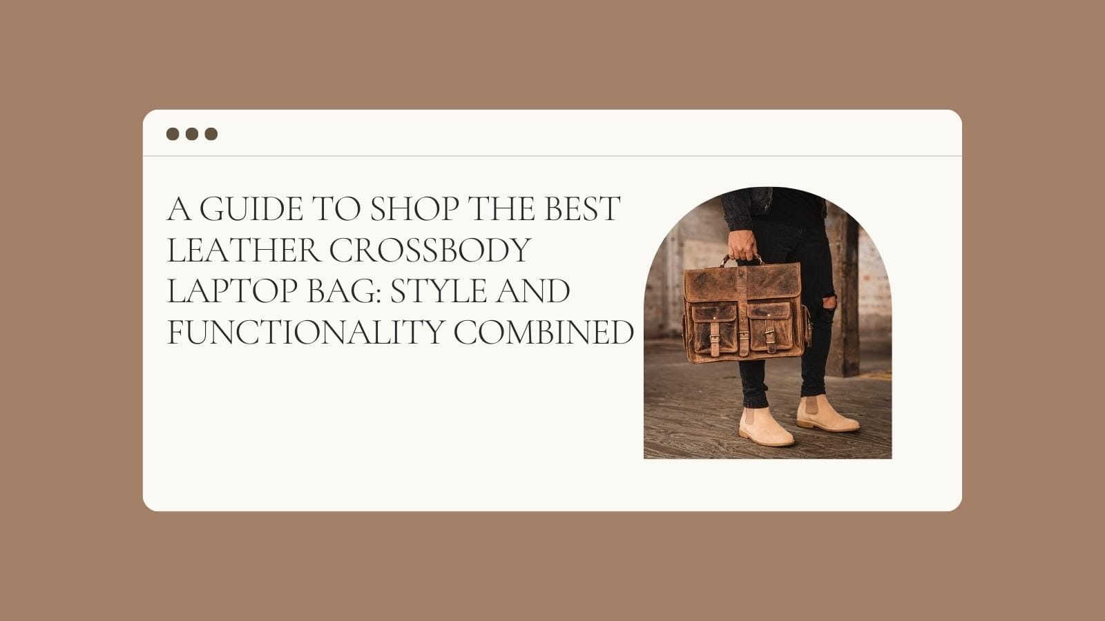 Our Guide On Best Shoulder Crossbody Laptop Bag Australia 2023