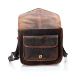 Leather crossbody bag by vintage leather
