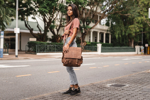 crossbody leather bag