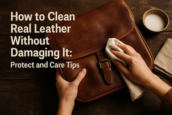 How to Clean Real Leather Without Damaging It: Protect and Care Tips