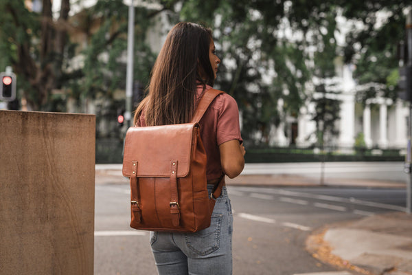 womens leather laptop bag