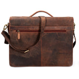 Vintage Leather Messenger Bag Toledo