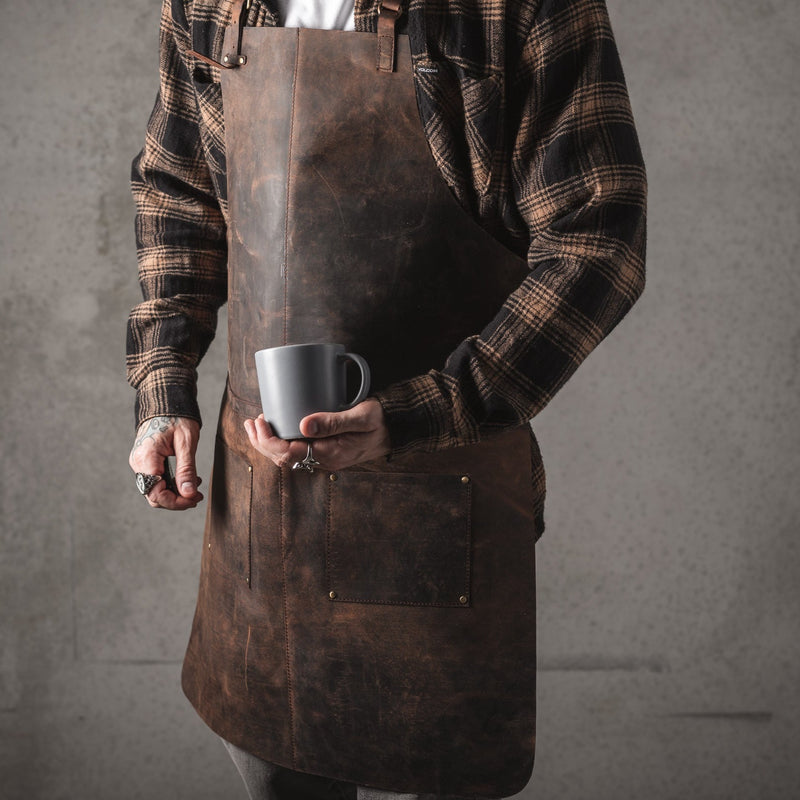 Leather Apron by vintage leather Sydney