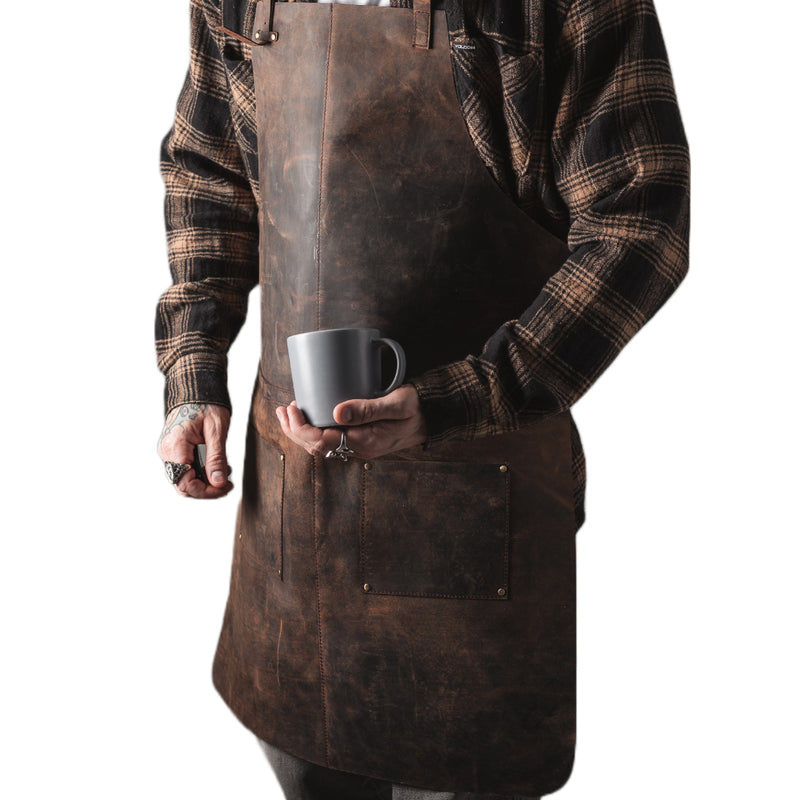 Leather Apron by vintage leather Sydney