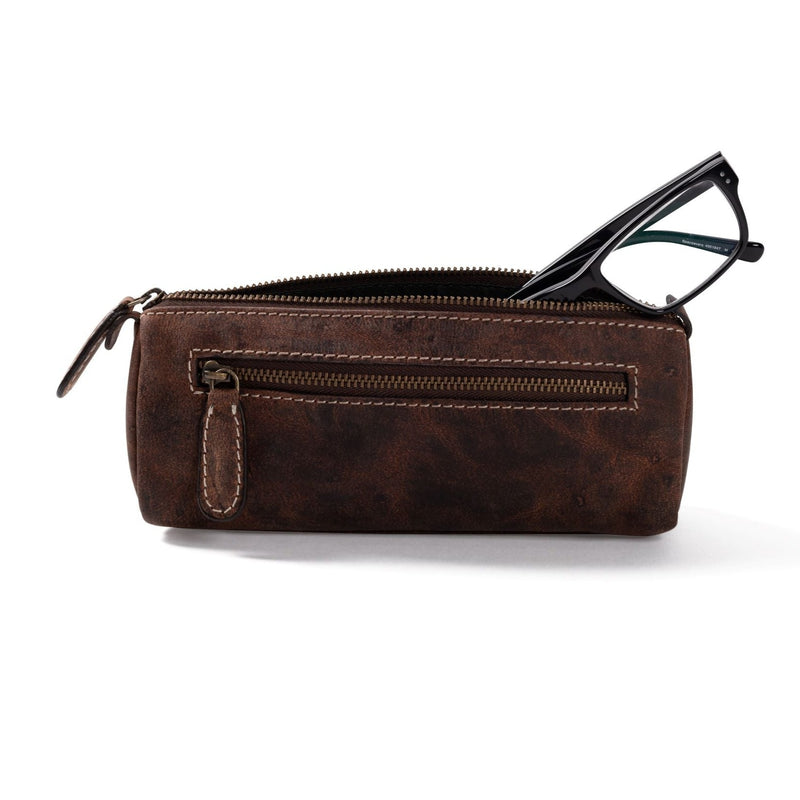 Leather Pencil Case Lucas by Vintage Leather  Sydney