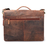 Vintage Leather Messenger Bag Toledo