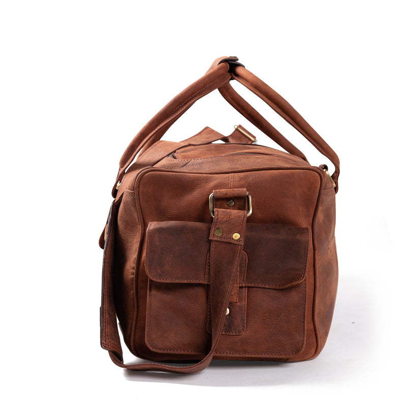 Vintage Leather Duffle Bag Sydney