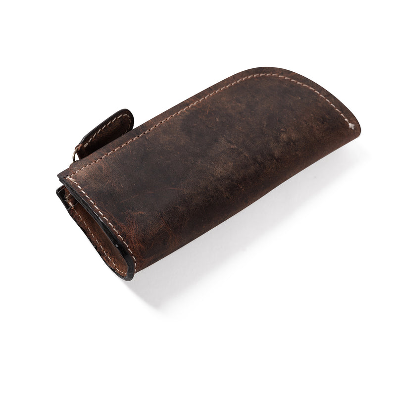 Leather Glasses Pouch | Leo