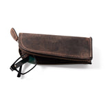 Leather Glasses Pouch | Leo